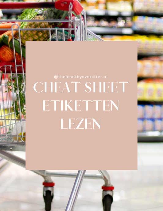 Cheatsheet Etiketten lezen (GRATIS)